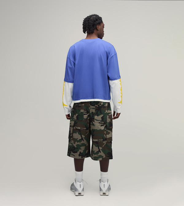 boohooMAN  - Blue Round Neck T-Shirts