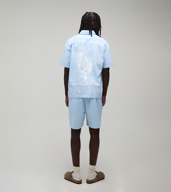 بوهو مان  أطقم ملابس - أزرق Co-Ord Set