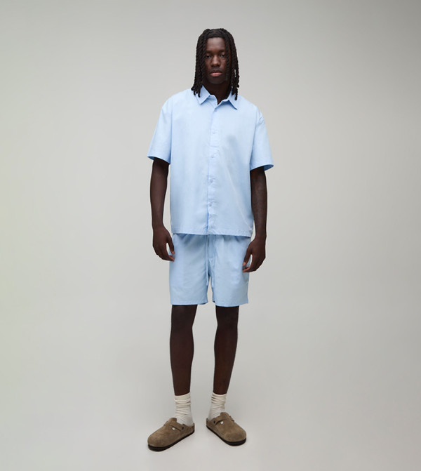 بوهو مان  أطقم ملابس - أزرق Co-Ord Set