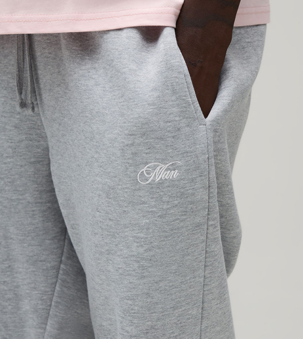 boohooMAN boohooMAN - Grey Joggers