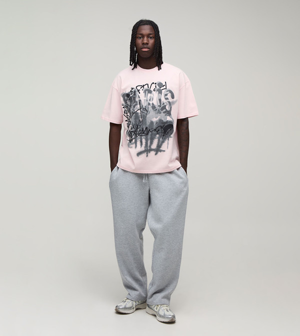 boohooMAN boohooMAN - Grey Joggers