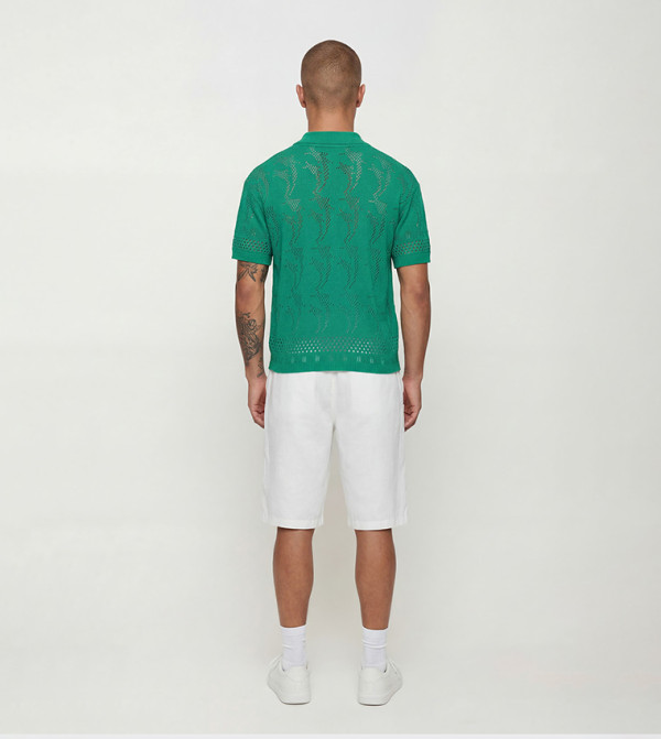 boohooMAN  Shirts - Green Short Sleeves