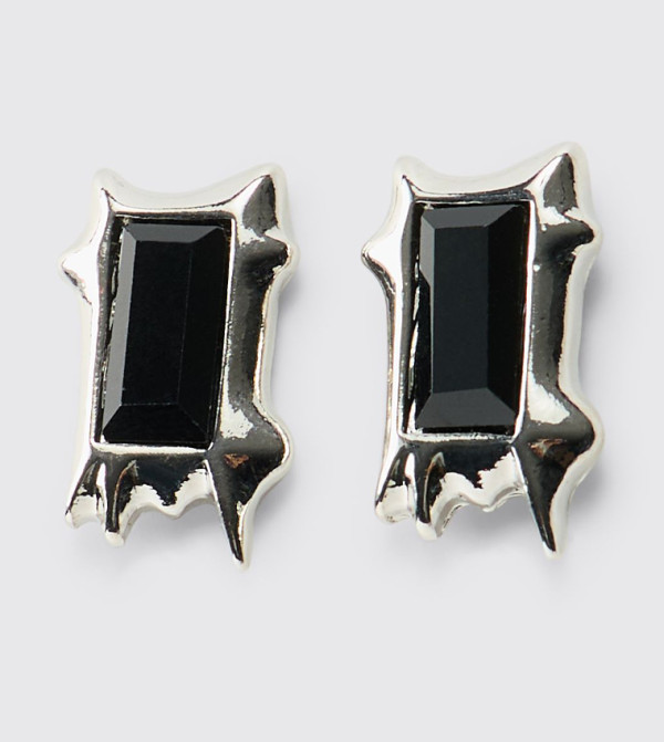 boohooMAN  Earrings - Silver Earrings