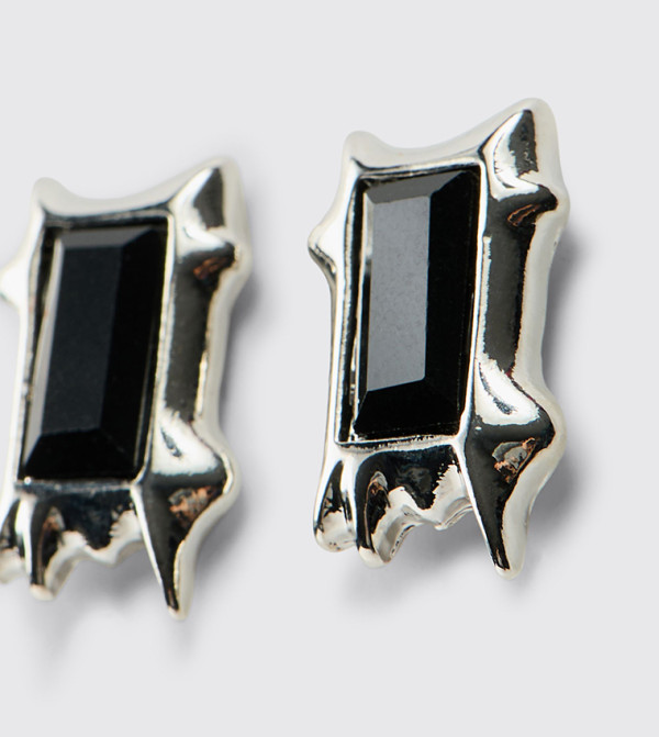 boohooMAN  Earrings - Silver Earrings