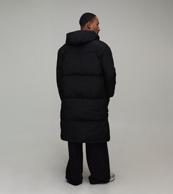 boohooMAN  Overcoats - BLACK Overcoats