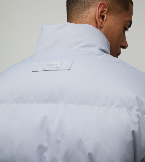 boohooMAN  Jackets & Coats - Grey Puffer Jackets