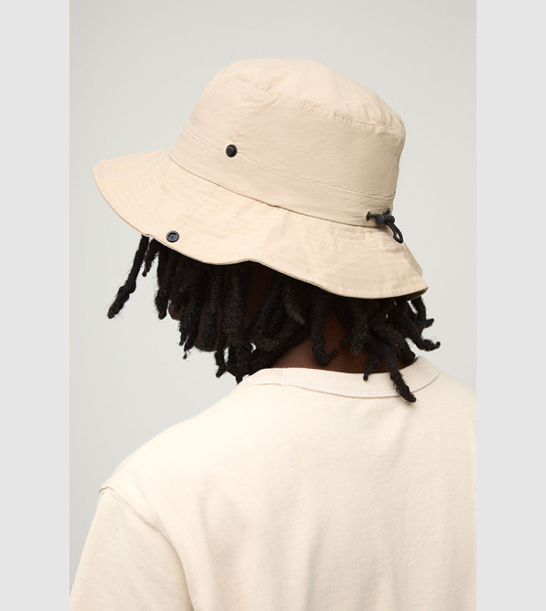 boohooMAN  Bucket Hats - Beige Bucket Hats