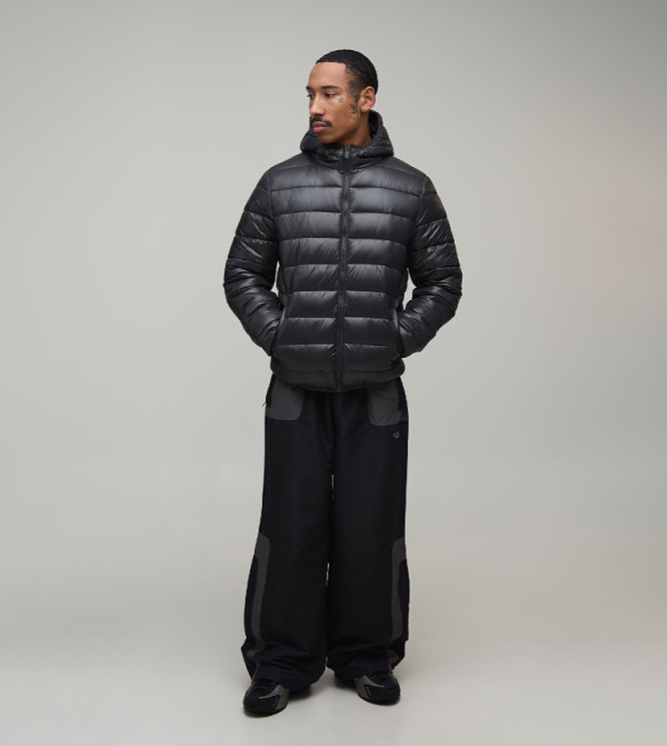 boohooMAN Puffer Jackets - Grey Puffer Jackets