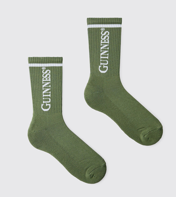 بوهو مان  اكسسوارات - أخضر Calf Length Socks