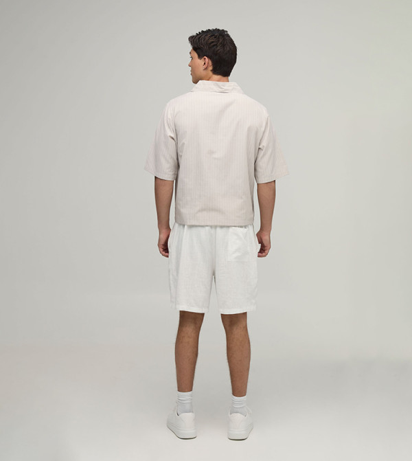 boohooMAN  Shirts - Grey Short Sleeves