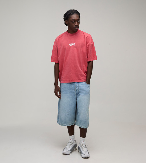 boohooMAN boohooMAN - Red Round Neck T-Shirts