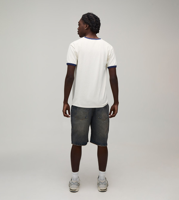 بوهو مان heat-ready-essentials - بيج فاتح Round Neck T-Shirts