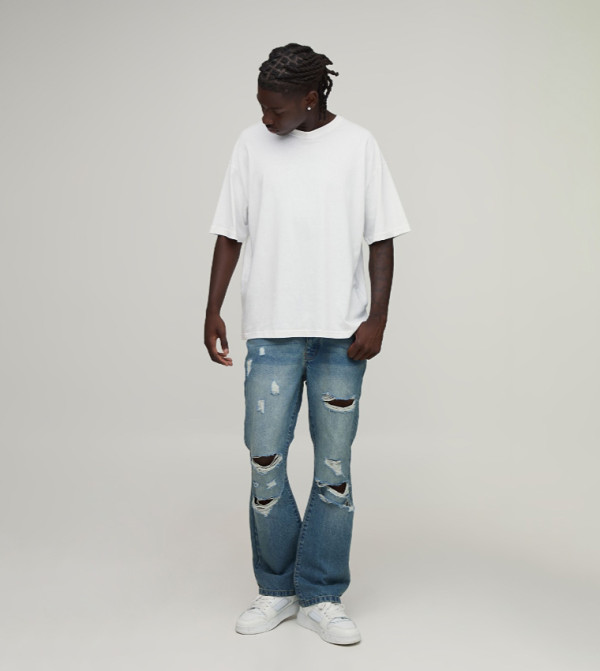 بوهو مان جينزات ضيقة - أزرق Slim Jeans