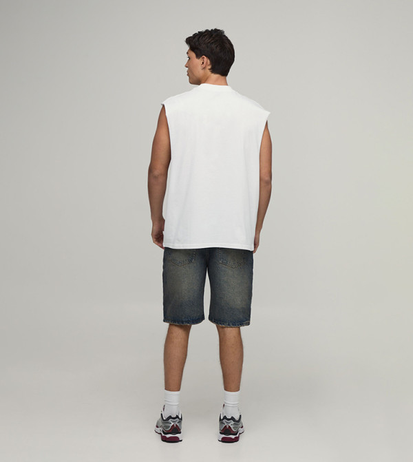 boohooMAN  Clothing - White T-Shirts & Vests