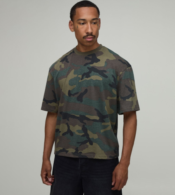 boohooMAN  Casual T-Shirts - Multi Round Neck T-Shirts