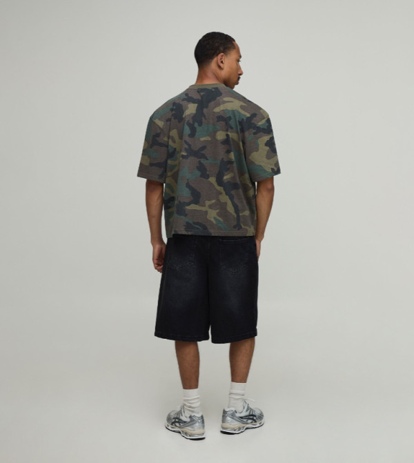 boohooMAN  Casual T-Shirts - Multi Round Neck T-Shirts