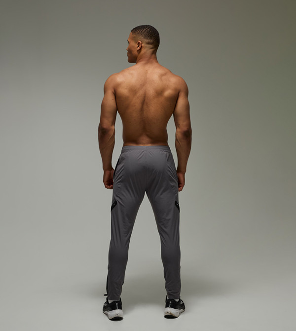 بوهو مان ملابس رياضة - رمادي Track Pants & Joggers