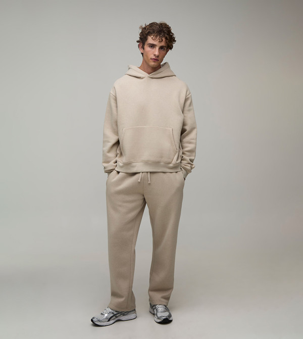 boohoo  Hoodies - Beige Hoodies