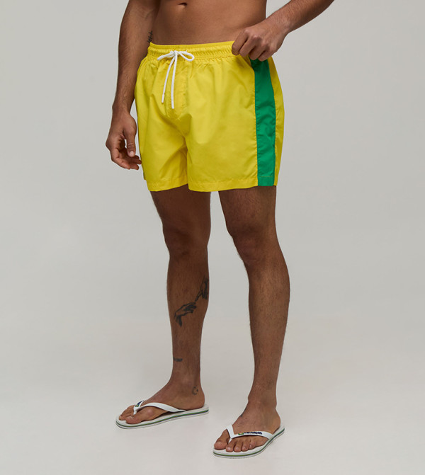 boohooMAN  Swimwear - Yellow Bottoms