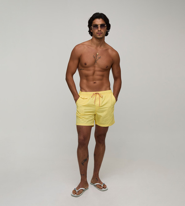 boohooMAN  Swimwear - Yellow Bottoms