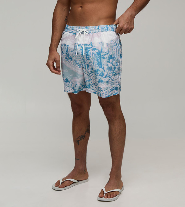 boohooMAN  Swimwear - Grey Bottoms