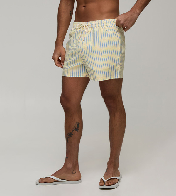 boohooMAN  Swimwear - Yellow Bottoms