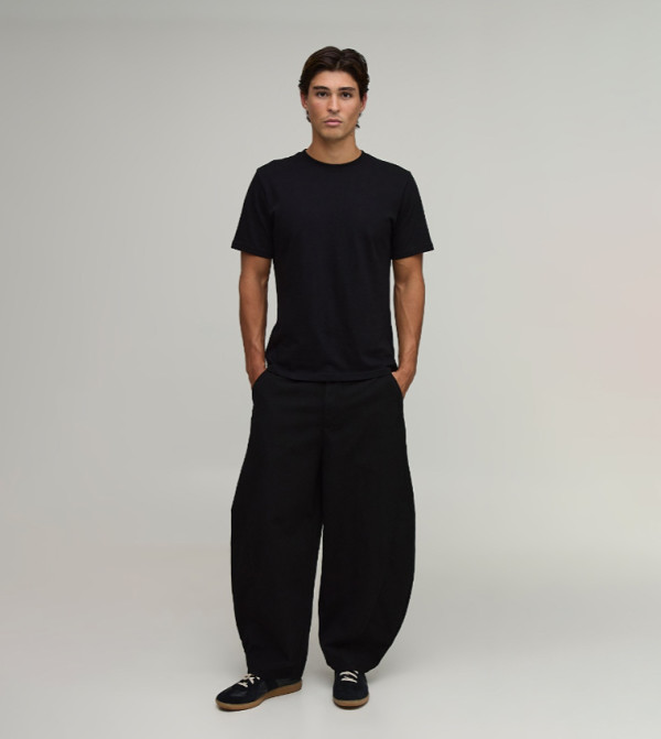 boohooMAN Casual Pants - BLACK Casual Pants