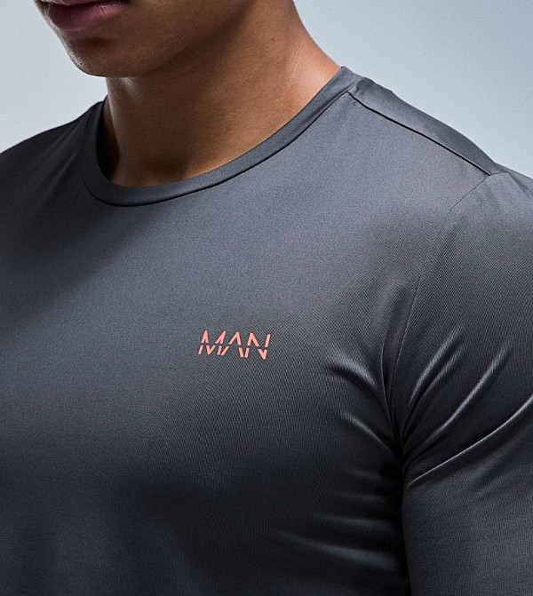 بوهو مان  تيشيرتات وفانيلات  - رمادي T-Shirts & Vests