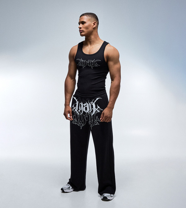 boohooMAN boohooMAN - BLACK T-Shirts & Vests