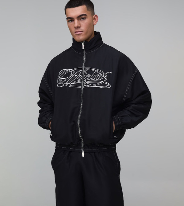 boohooMAN  Track Suit - BLACK Track Suits