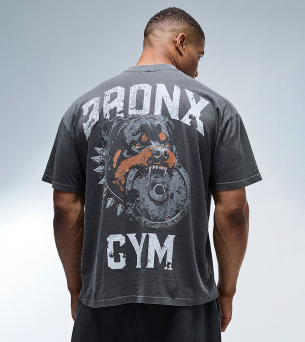 بوهو مان ملابس رياضة - رمادي T-Shirts & Vests