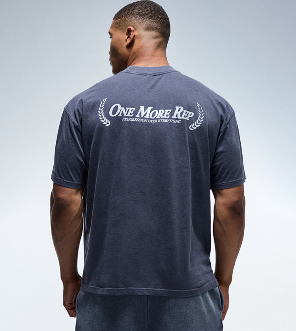 boohooMAN  Sportswear - Navy T-Shirts & Vests