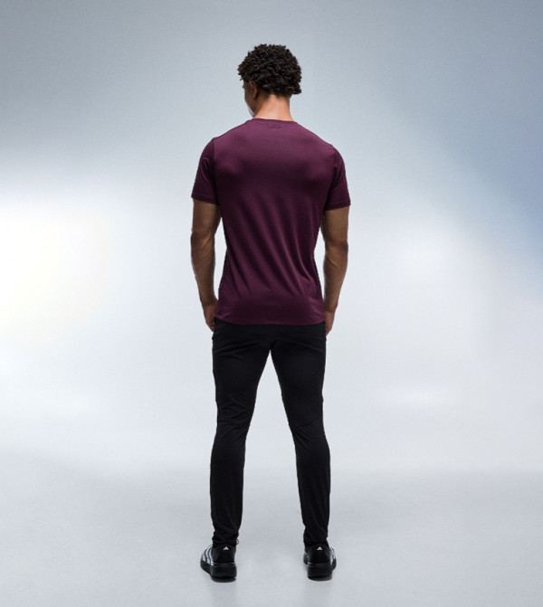 boohooMAN  T-Shirts & Vests - Purple T-Shirts & Vests