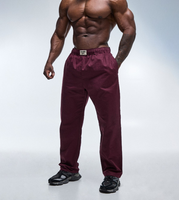 boohooMAN Track Pants & Joggers - Purple Track Pants & Joggers