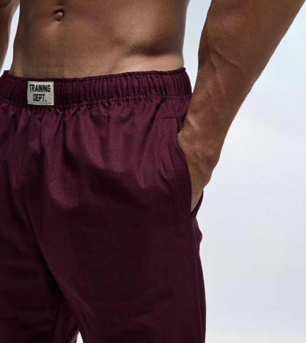 boohooMAN Track Pants & Joggers - Purple Track Pants & Joggers