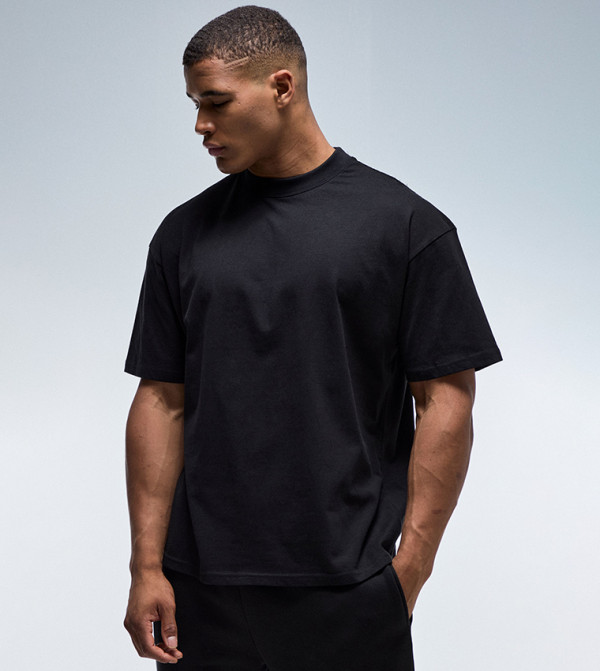 boohooMAN  Sportswear - BLACK T-Shirts & Vests