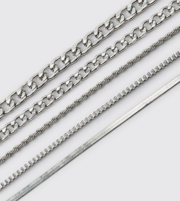 boohooMAN  Jewellery - Silver Bracelets