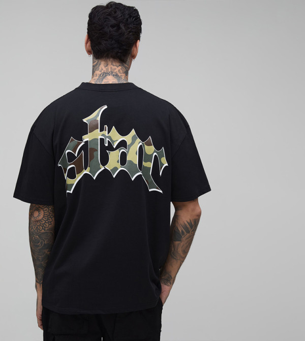 boohooMAN boohooMAN - BLACK Round Neck T-Shirts