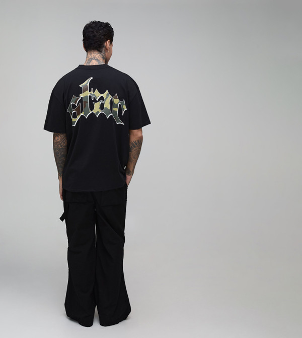 boohooMAN boohooMAN - BLACK Round Neck T-Shirts