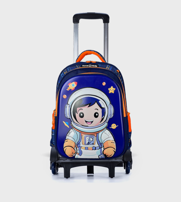 Nova Kids Nova Kids - Blue Trolley Backpack Set