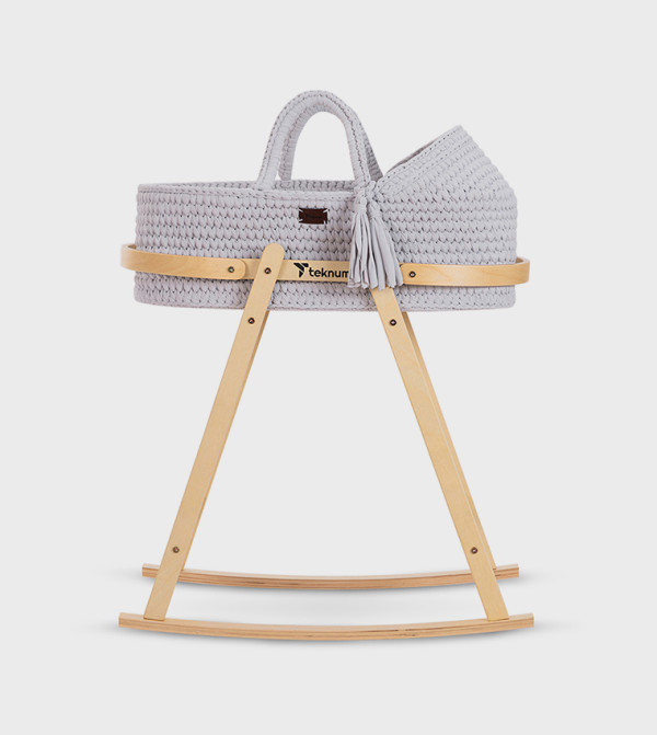Teknum  Baby Bedding Sets & Pillows - Grey Baby Bedding Sets & Pillows