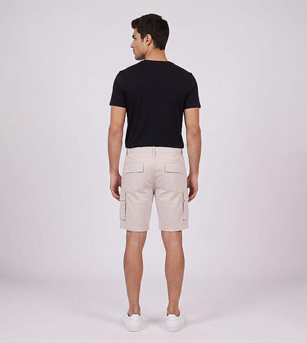 كاميتشيسيما  شورت كارجو - سراويل كارجو - بيج Cargo Shorts