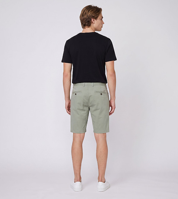 CAMICISSIMA Chino Shorts - Green Chino Shorts