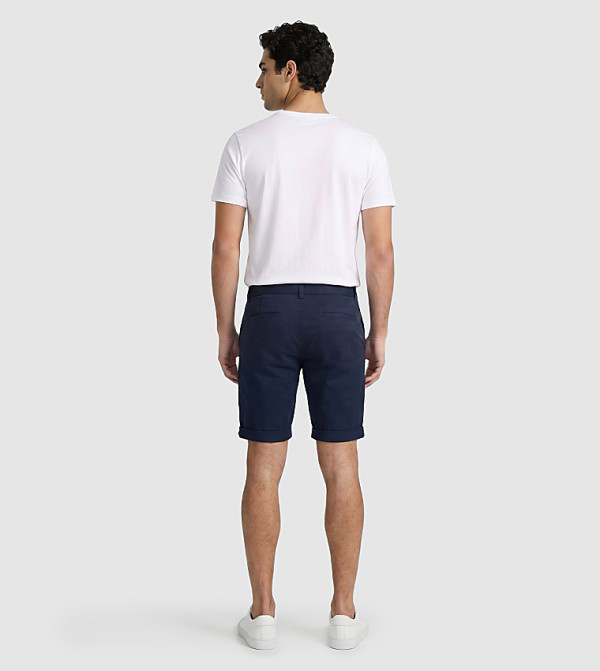CAMICISSIMA Chino Shorts - Navy Chino Shorts