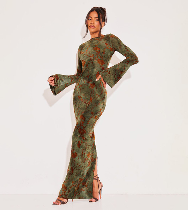 بريتي ليتل ثينغ  modest-dressing - أخضر Maxi Dresses