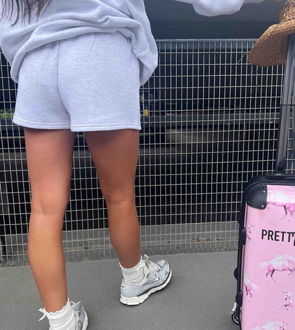 PrettyLittleThing  Shorts - Grey Casual Shorts