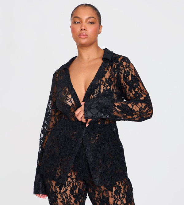 PrettyLittleThing T-Shirts & Shirts - BLACK T-Shirts & Shirts