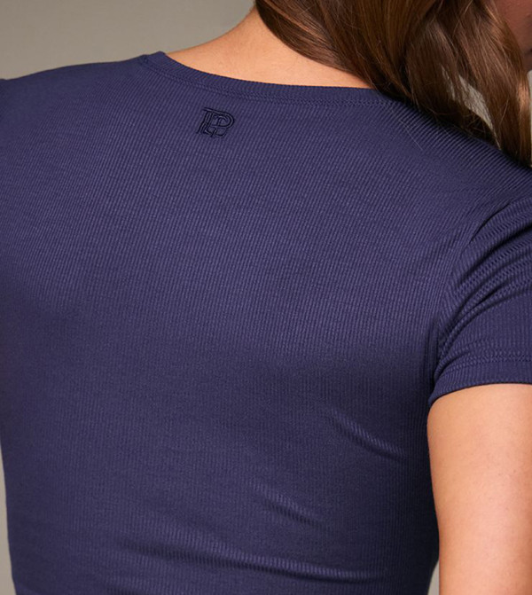 بريتي ليتل ثينغ  توبات قصيرة - كحلي Cropped Tops