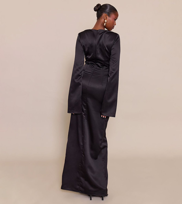 بريتي ليتل ثينغ  modest-dressing - أسود Maxi Dresses