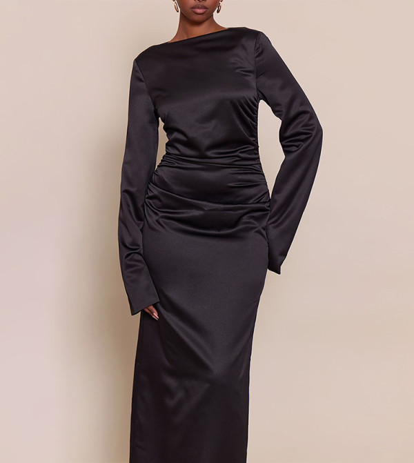 بريتي ليتل ثينغ  modest-dressing - أسود Maxi Dresses